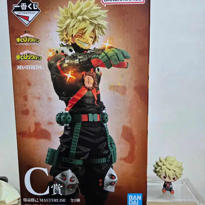 [BUNJANG] My Hero Academia Ichiban Kuji C Prize Bakugo + ChoconoKo Bakugo Figure (Sealed) / 미개봉] C상 바쿠고 + 초코노코 바쿠고 피규어 제일복권 나의 히어로 아카데미아 이치방쿠지 나히아