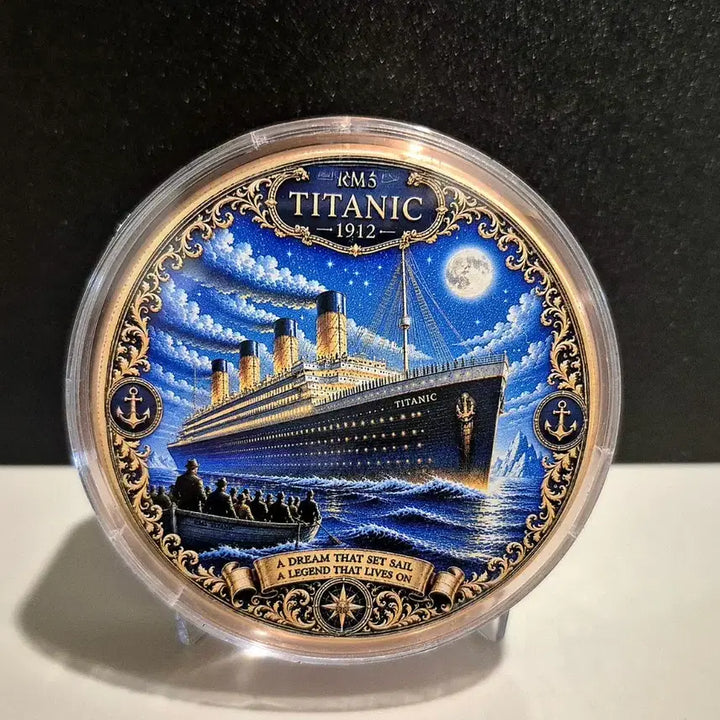 [BUNJANG] Titanic 1kg Copper Bar (Sealed, w/ Display Stand) / 타이타닉 구리바 1kg (전용이젤 포함)