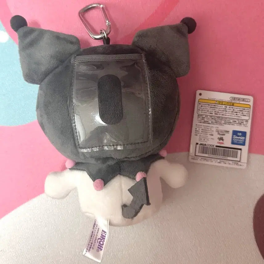 [BUNJANG] Sanrio Kuromi Reel Pass Mascot Plush / 산리오 쿠로미 릴패스 마스코트 인형 양지뢰 지뢰계