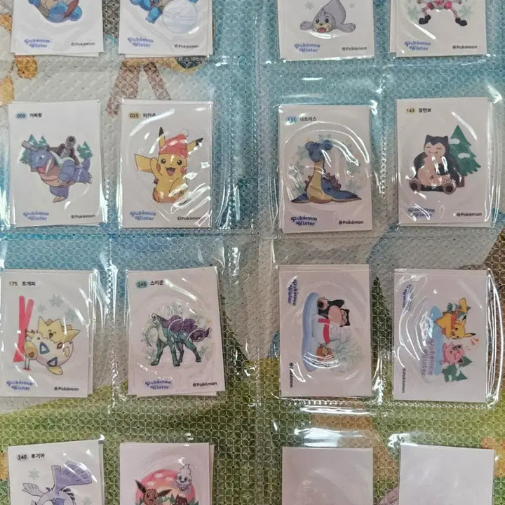 [BUNJANG] Pokemon Stickers Full Set (Sealed &amp; Unsealed) / 포켓몬 띠부씰 호빵 30종 개봉 미개봉 세트 판매