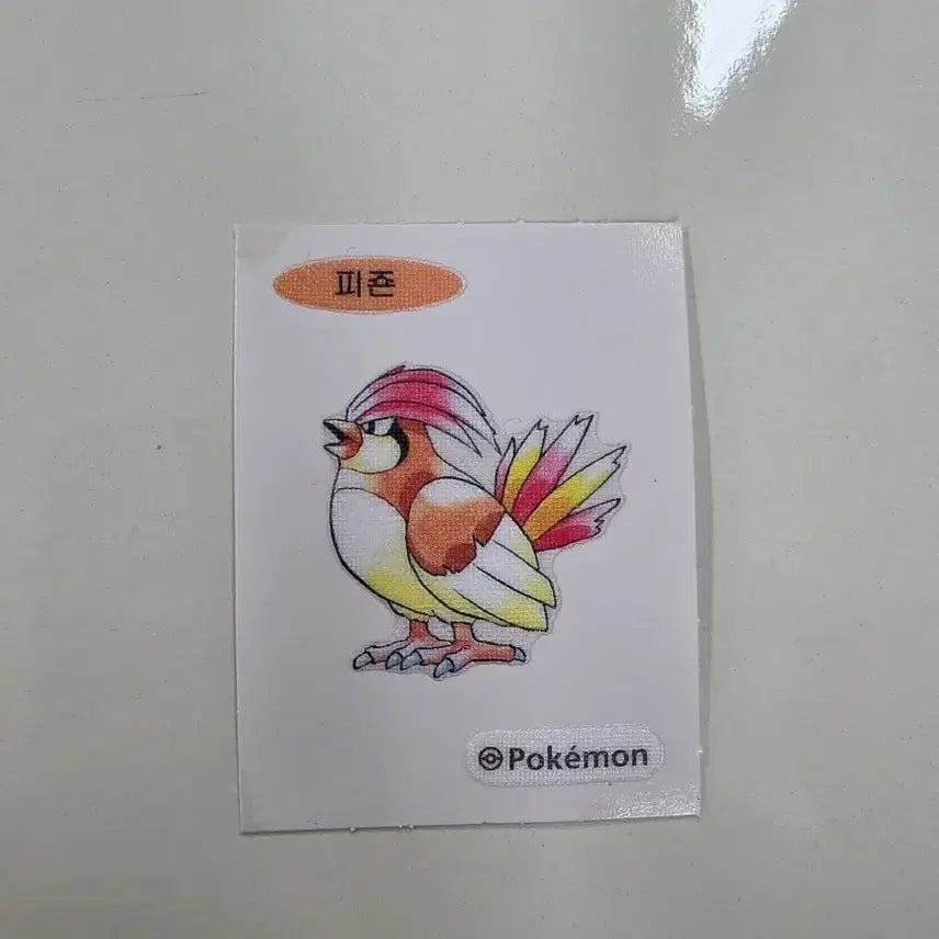 [BUNJANG] Pokemon Pidgey Sticker Seal / 포켓몬스터 띠부씰 피죤