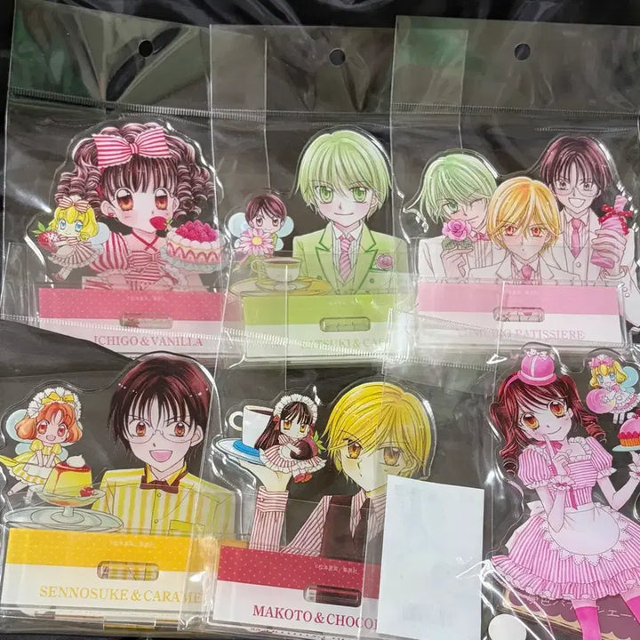 [BUNJANG] Yumeiro Patissiere Acrylic Stand Set / 꿈빛파티시엘 꿈파 아크릴 스탠드 6종 일괄 양도합니다