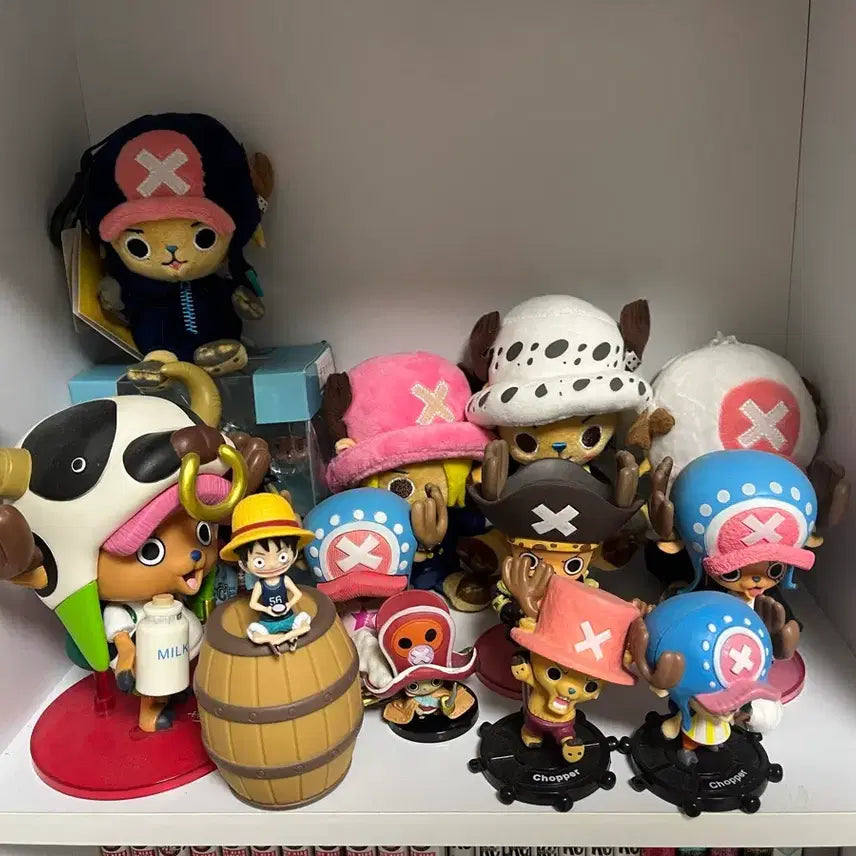 [BUNJANG] One Piece Chopper Figure Doll Bundle Set / 원피스 쵸파 피규어 인형 일괄