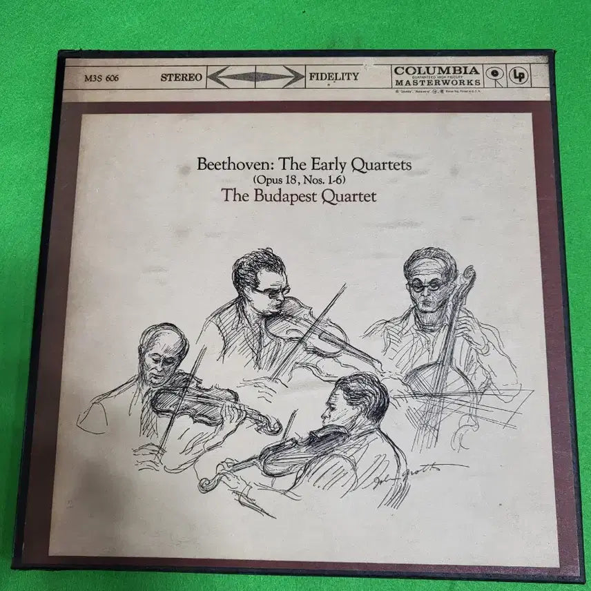[BUNJANG] Beethoven String Quartet Early, Middle, and Late Periods Box Set (3 Volumes) / 베토벤 초기, 중기, 후기 현악4중주 박스반 3권