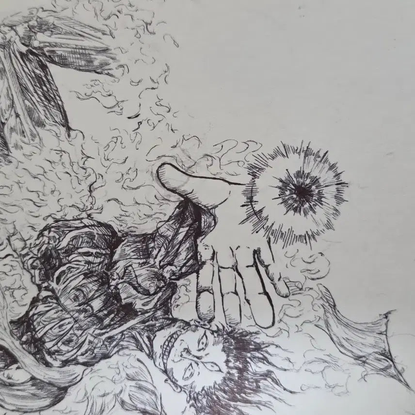 [BUNJANG] Custom Hand-Drawn Illustration Commission / 손그림 커미션