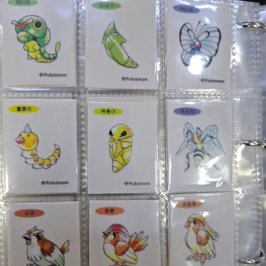 [BUNJANG] Pokemon 30th Anniversary Artwork Stickers Complete Set / 포켓몬 30주년 아트워크 띠부씰 100종 전종 완성본 판매합니다