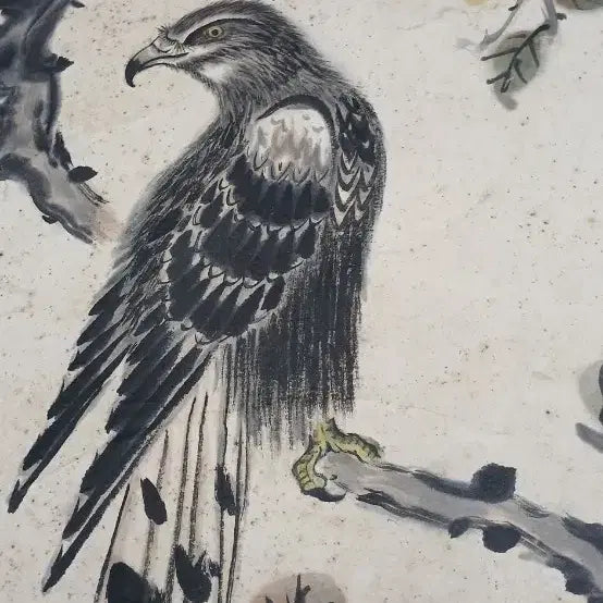 [BUNJANG] Sikyeong Park Ik-joon Eastern Painting Bird and Flower Painting 8 Scrolls / 시경(박익준)화백동양화 화조도8폭
