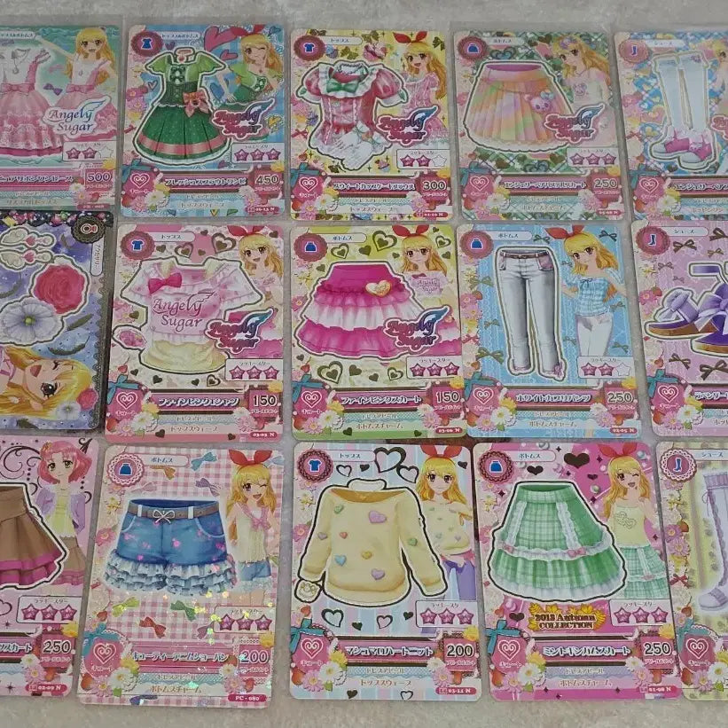 [BUNJANG] Aikatsu! Ichigo Hoshimiya, Ringo Set Bundle / 아이카츠 아이엠스타 호시미야 이치고 라임 일판 조각 일괄