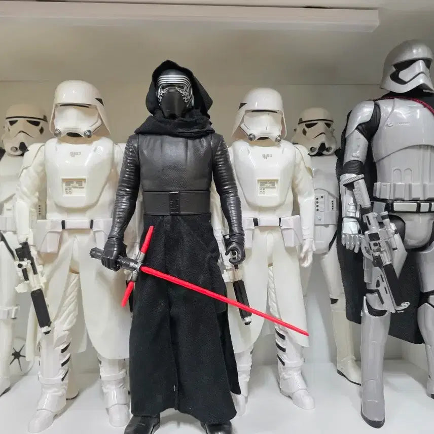 [BUNJANG] Star Wars Kylo Ren &amp; Stormtrooper Action Figure Set / 스타워즈 피규어 세트 (카일로렌, 스톰트루퍼)