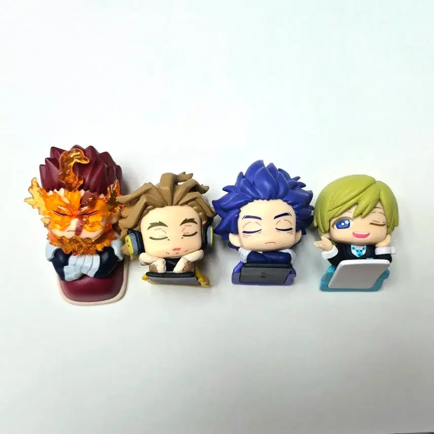 [BUNJANG] My Hero Academia Onemutan Gacha Bundle Set: Endeavor, Hawks, Shinso, Monoma / 일괄) 나히아 히로아카 오네무탄 가챠 !  엔데버 호크스 신소 모노마