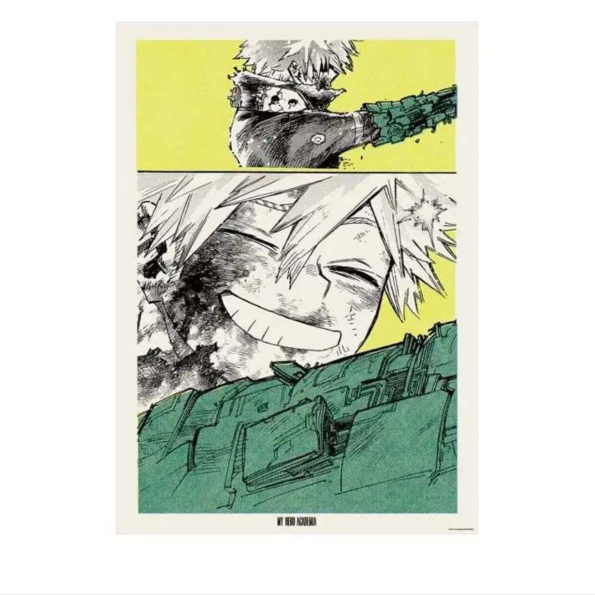 [BUNJANG] My Hero Academia Jump Shop Limited Bakugo A2 Poster / 나의히어로아카데미아 나히아 히로아카 점프샵 한정 바쿠고 A2 포스터