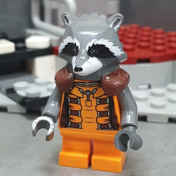 [BUNJANG] Lego Marvel Rocket Raccoon minifigure sh0122 / 레고 마블 로켓 라쿤 sh0122