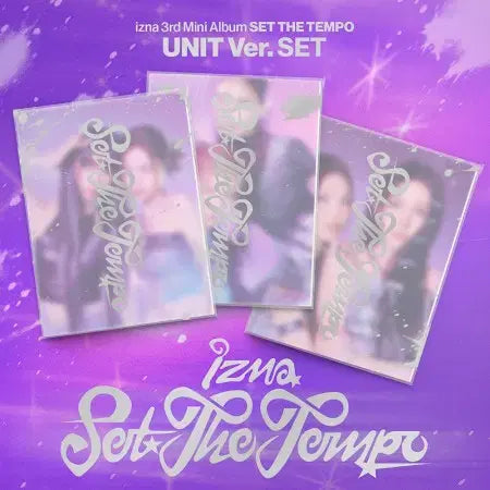 [BUNJANG] IZ*ONE Set the Tempo Metronome Poster Album Sealed Set / 이즈나 set the tempo 메트로놈 포스터 앨범 미개봉 세트