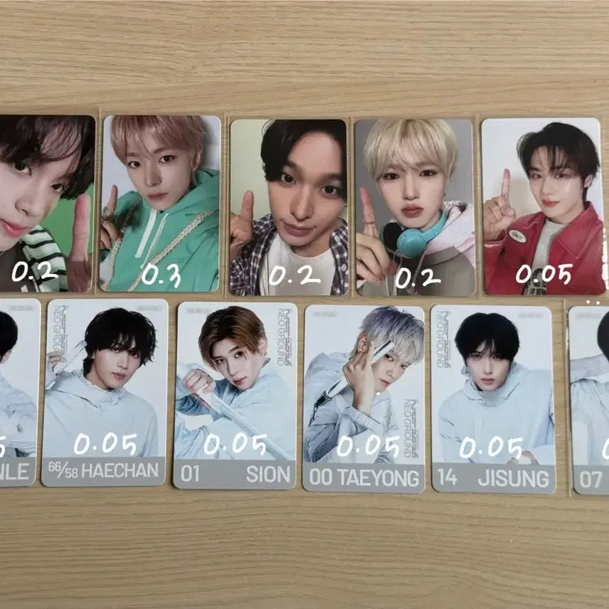 [BUNJANG] NCT WISH DREAM Neo City : Japan 2023 Photocards / 엔시티 위시 드림 네오그라운드 트레카 포카