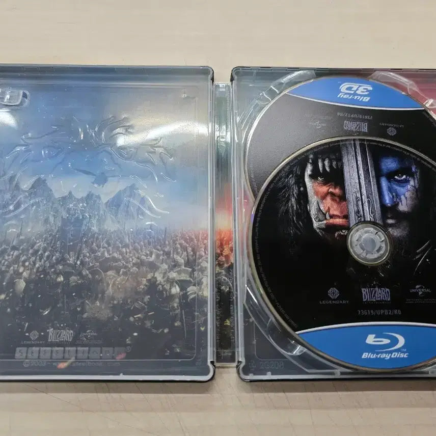 [BUNJANG] Warcraft: The Beginning Blu-ray Combo Pack (2D+3D) / [BD](블루레이) 액션외국영화 "워크래프트: 전쟁의 서막"판매합니다.