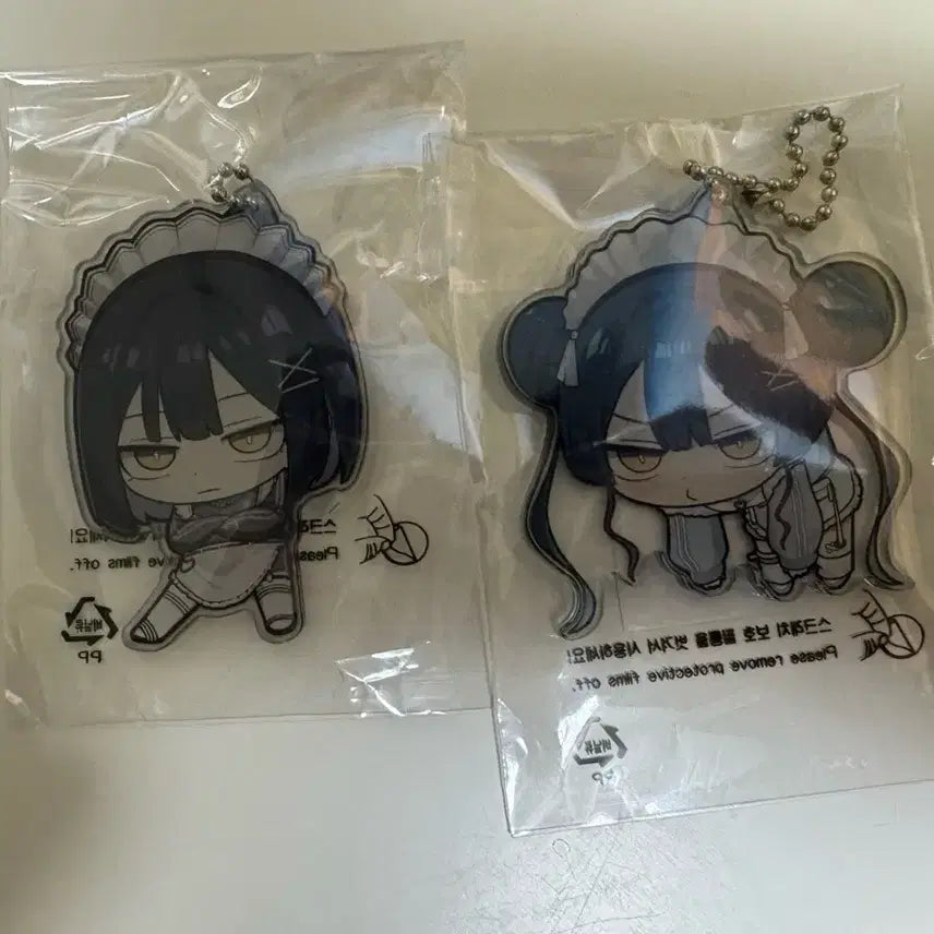 [BUNJANG] Kang Ji Birthday SD Acrylic Keychain 2 Types / 강지 생일 SD키링 2종
