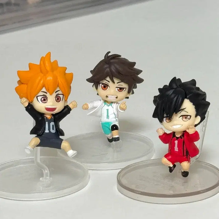 [BUNJANG] Haikyuu!! Pyongkore Figure Set (Hinata, Kuroo, Oikawa) / 하이큐 가챠 푱코레 (히나타,쿠로오,오이카와) 세트