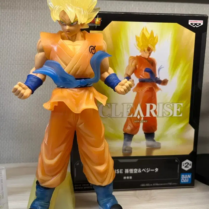 [BUNJANG] Dragon Ball Clearise Super Saiyan Goku Figure / 급처) 드래곤볼 클리어라이즈 손오공 초사이언 피규어