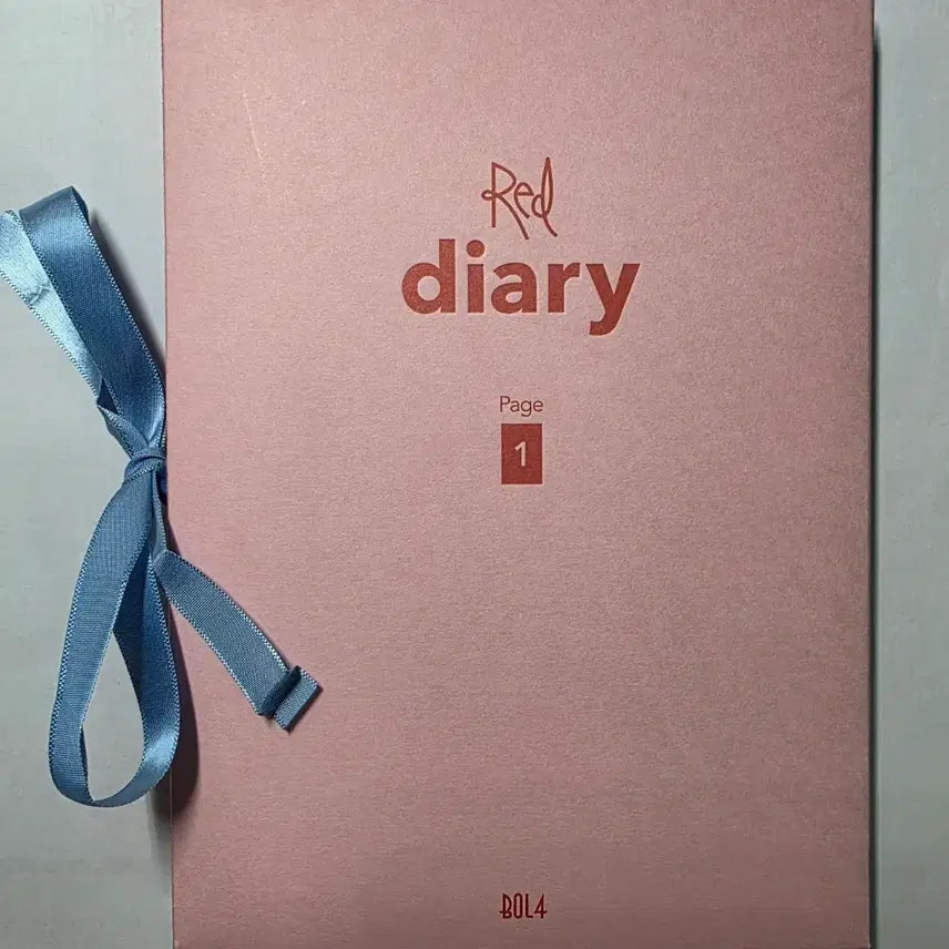 [BUNJANG] BOL4 (Red Cheek Applause) Mini Album Red Diary Page.1 Ahn Jiyoung / 볼빨간사춘기 미니 앨범 Red Diary Page.1 볼사 BOL4 안지영