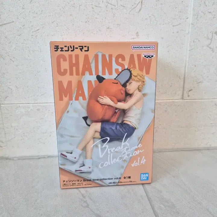 [BUNJANG] Chainsaw Man Break Time Collection Vol.4 Denji &amp; Pochita Figure (Sealed) / 체인소맨 브레이크 타임 컬렉션 vol.4 덴지&amp;포치타 피규어(미개봉)