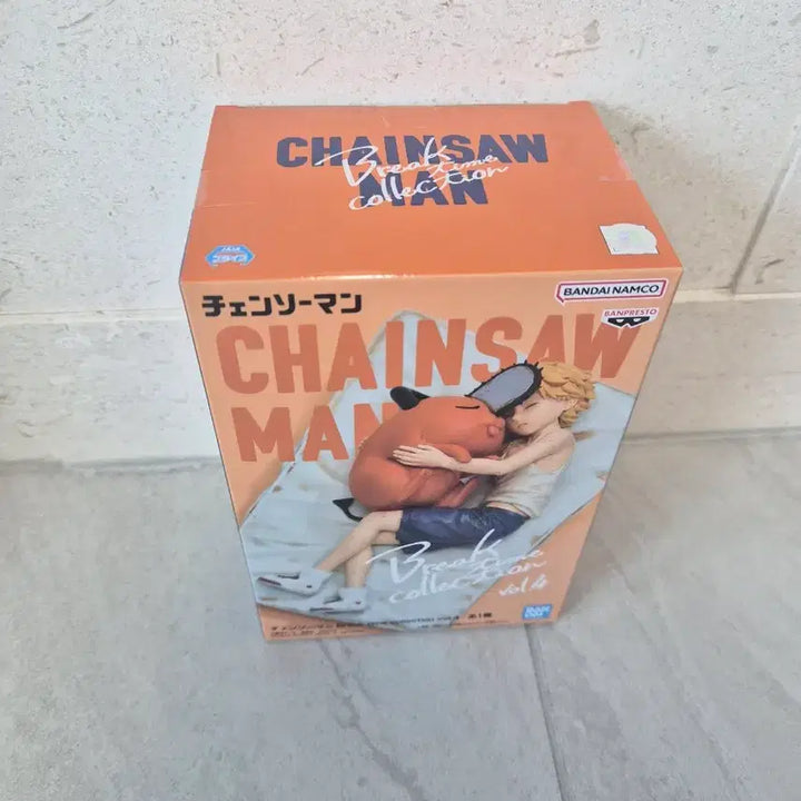 [BUNJANG] Chainsaw Man Break Time Collection Vol.4 Denji &amp; Pochita Figure (Sealed) / 체인소맨 브레이크 타임 컬렉션 vol.4 덴지&amp;포치타 피규어(미개봉)