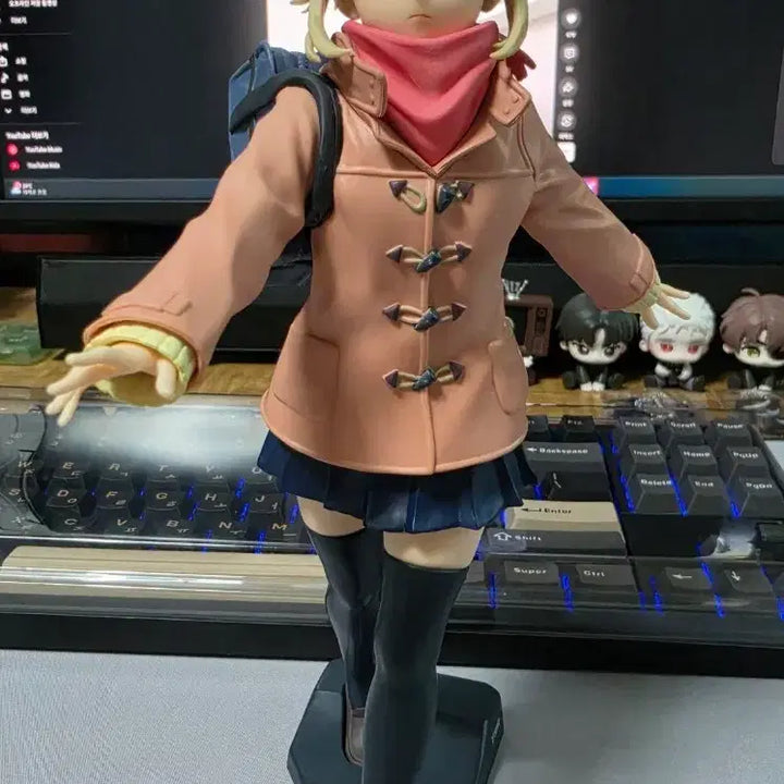 [BUNJANG] My Hero Academia Himiko Toga Glitter &amp; Glamours Duffle Coat Ver. Figure / 나히아 히로아카 GLITTER &amp; GLAMOURS 토가 히미코 더플 코트 ver