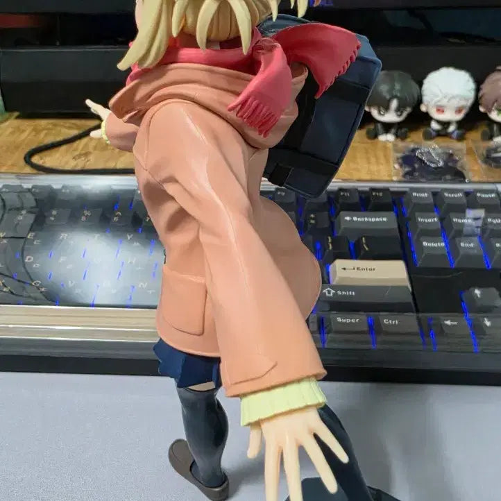 [BUNJANG] My Hero Academia Himiko Toga Glitter &amp; Glamours Duffle Coat Ver. Figure / 나히아 히로아카 GLITTER &amp; GLAMOURS 토가 히미코 더플 코트 ver