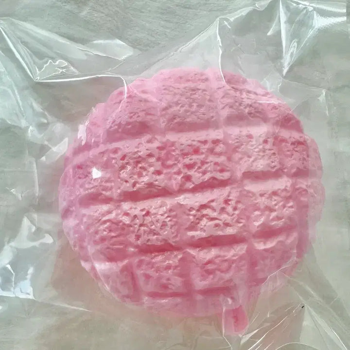 [BUNJANG] Kikamen Pink Melon Bread Bag / 핑크 메론빵 (핑크 파인애플빵)