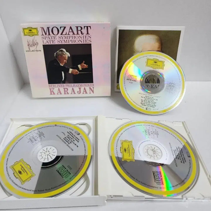 [BUNJANG] Mozart Late Symphonies 3-CD Set - Karajan, Berlin Philharmonic / 모차르트 후기 교향곡 CD 3장 카라얀 베를린 필하모닉