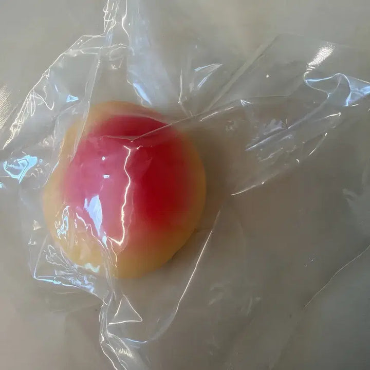 [BUNJANG] Kikamen Hwangdo Peach Crunch Squishy Toy / 키카멘 -  황도복숭아 크런치 말랑이