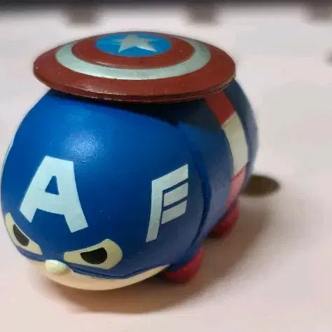 [BUNJANG] Marvel Captain America Tsum Tsum Figure / 캡틴아메리카 썸썸 피규어
