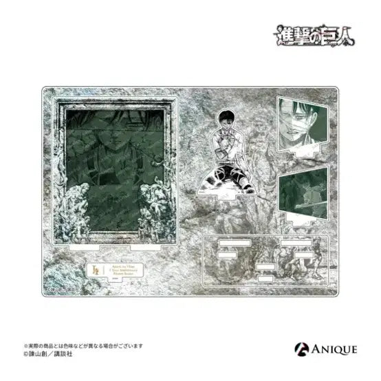 [BUNJANG] Levi "Attack on Titan" Cheonjijeon Acrylic Diorama / 리바이 애니크 천지전 아크릴 디오라마