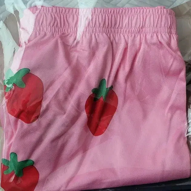 [BUNJANG] Gintoki Strawberry Pattern Pajama Pants / 긴토키 딸기바지