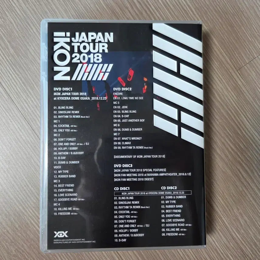 [BUNJANG] iKON Japan Tour 2018 DVD Bundle Set / 아이콘 iKON JAPAN TOUR 2018 DVD