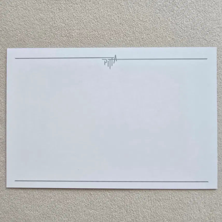 [BUNJANG] PITTA Kang Hyungho Autographed Postcard / 피타 강형호 친필 싸인 엽서