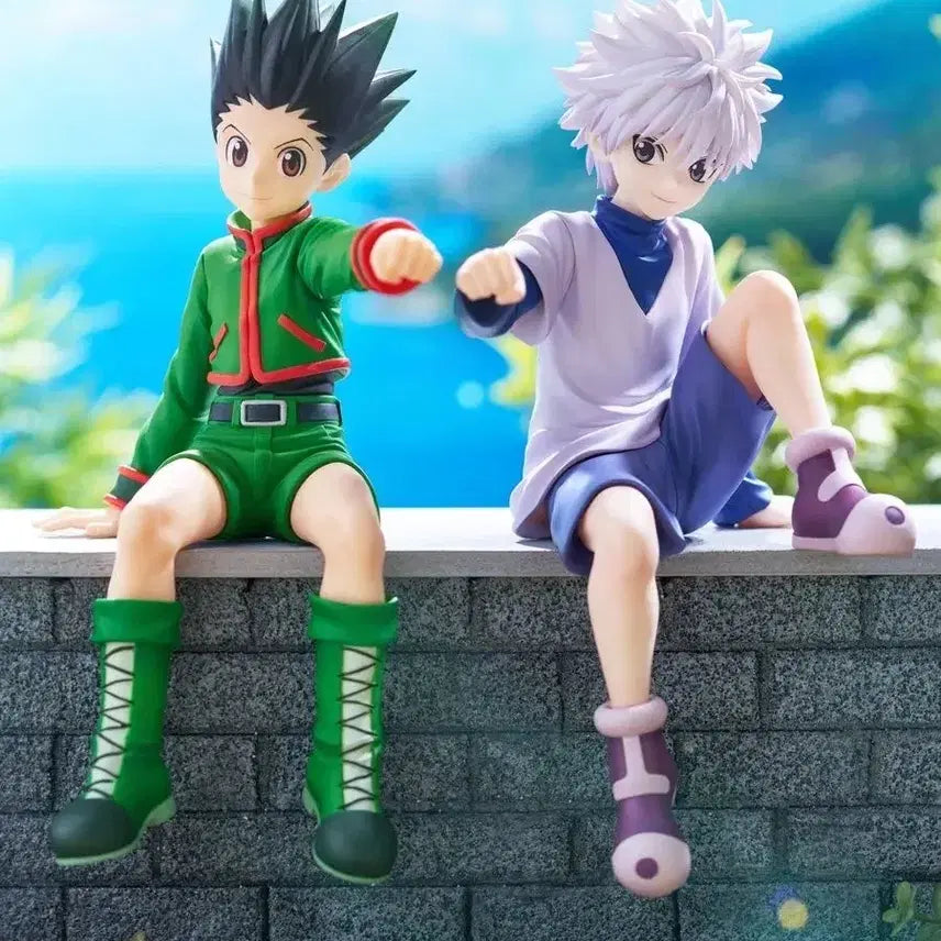 [BUNJANG] Hunter x Hunter FuRyu Noodle Stopper Gon &amp; Killua Figure Set (Sealed) / 헌터헌터 헌헌 후류 누들스토퍼 곤 키르아 피규어 세트(미개봉)