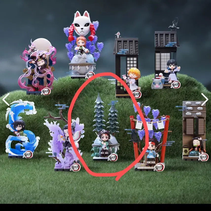 [BUNJANG] Demon Slayer: Swordsmith Village Arc Series Block Tanjiro / 귀멸의 칼날 입지편 시리즈 블록 / 탄지로