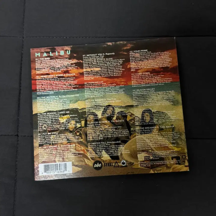 [BUNJANG] Anderson .Paak Malibu CD First Press Edition / 앤더슨 팩 Malibu CD 초판 새상품