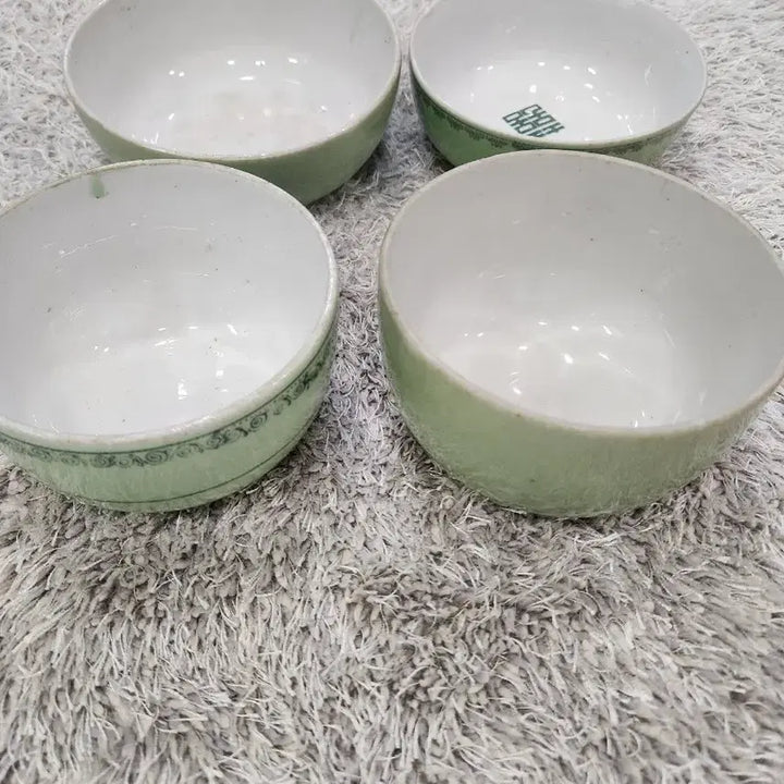 [BUNJANG] Antique Bokja Bowl and Plate Set / 옛날 골동품 민속품 복자 그릇 접시 (일괄판매)