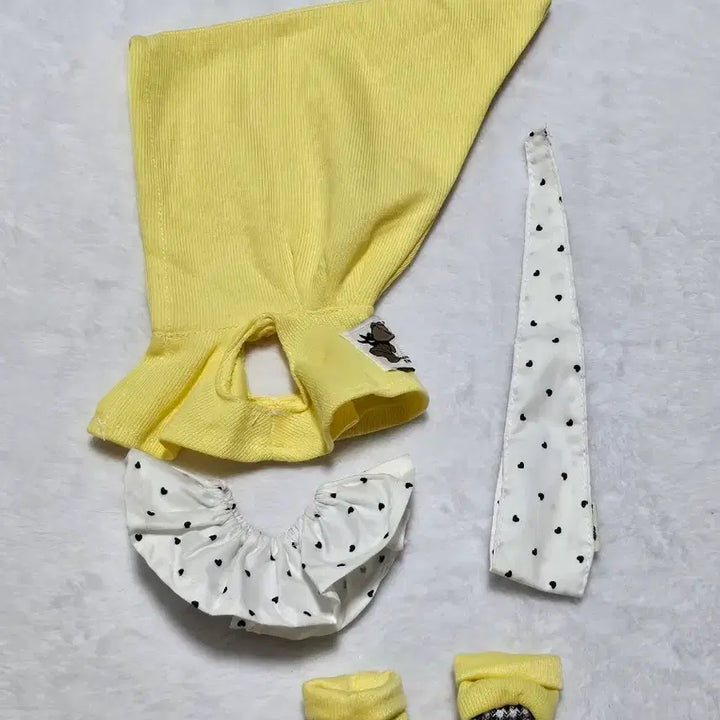 [BUNJANG] 20cm Yellow Fairy Doll Clothes / 20cm 솜인형옷 노란요정