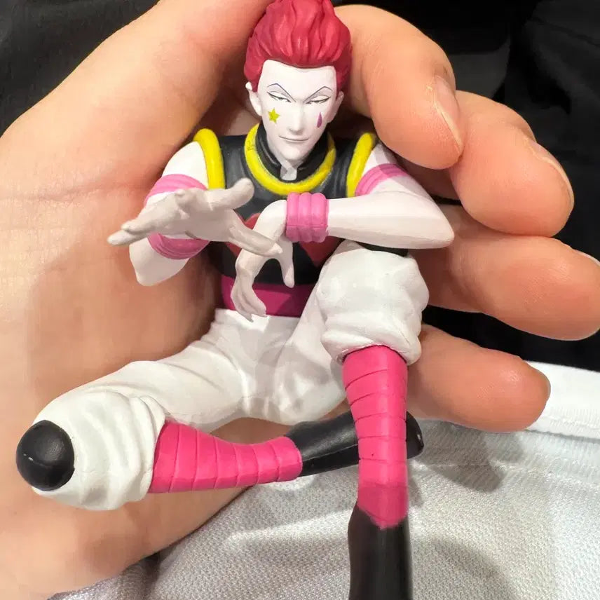 [BUNJANG] Hunter x Hunter Hisoka Sitting Pose Figure (Ver. 2) / 헌터x헌터 피규어 히소카 앉은 자세 대열 리얼 2