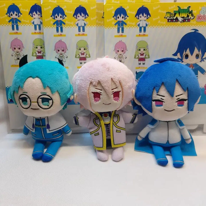 [BUNJANG] Welcome to Demon School! Iruma-kun Az Protag Bundle Set (Plush Dolls &amp; Badge) / (일괄) 악마에 입문했습니다 이루마군 (아즈인형과뱃지&amp;키리오&amp;이루마)