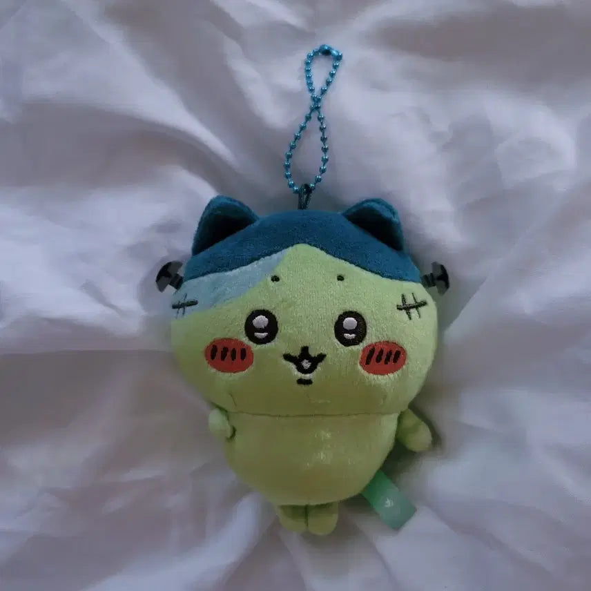 [BUNJANG] 2023 Halloween Hachiware Mascot Plush Doll - Zombie Frankenstein / 2023 할로윈 하치와레 마스코트 인형 누이 좀비 프랑켄슈타인 치이카와 먼작귀 우사기 쿠지 가챠