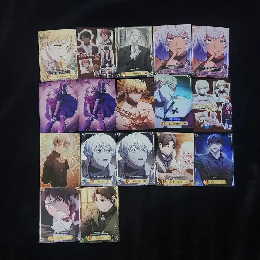 [BUNJANG] Deon Hart Bundle Set Card Goods / (일괄) 저 그런 인재 아닌데요. 저그인. 데온 하르트. 카드 굿즈 판매
