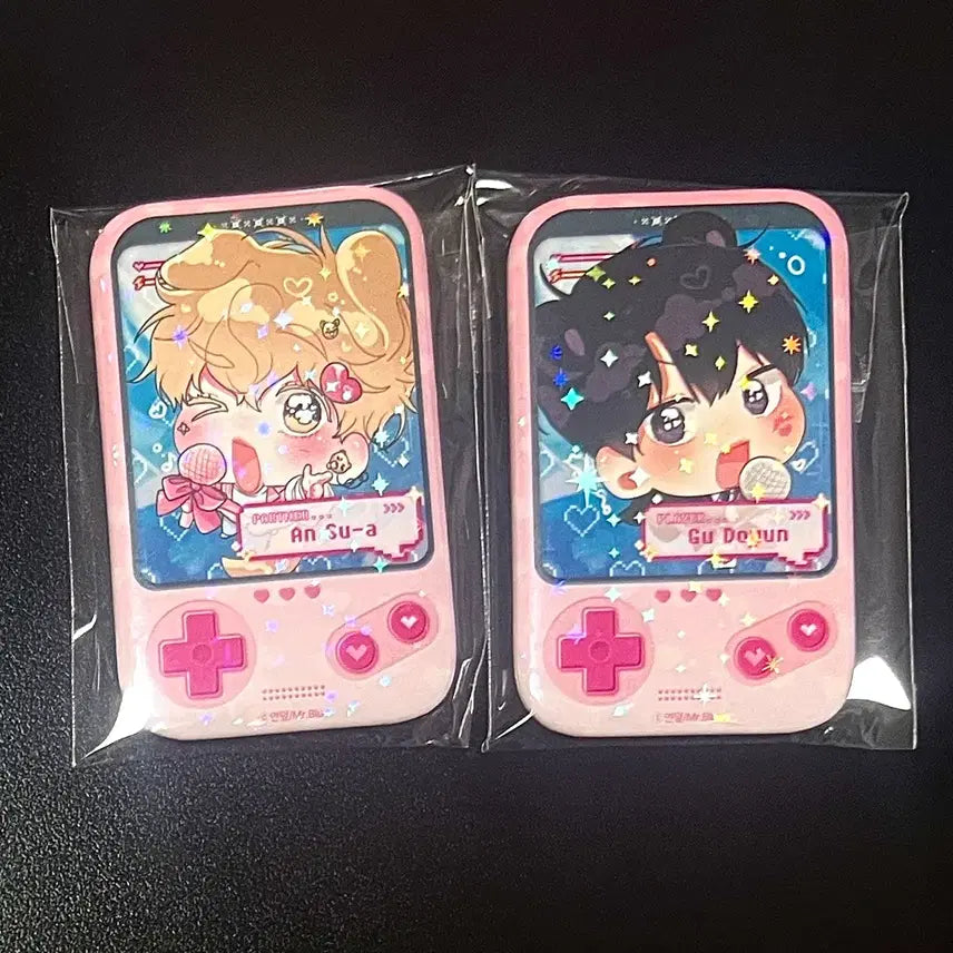 [BUNJANG] Mible Company Hyungui Omega SD Can Badge Bundle Set / 미블컴퍼니 형의오메가 캔뱃지 안수아 구도윤 일괄