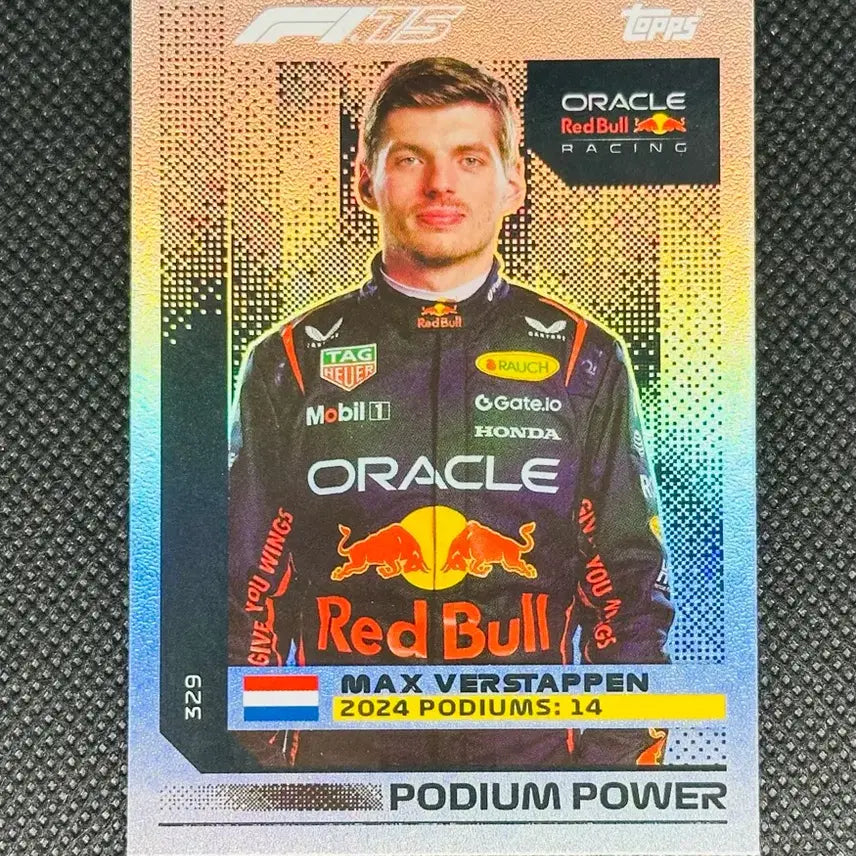[BUNJANG] 2025 Topps F1 Turbo Attax Max Verstappen Card / 2025 탑스 f1 터보 어택 막스 베르스타펜 카드