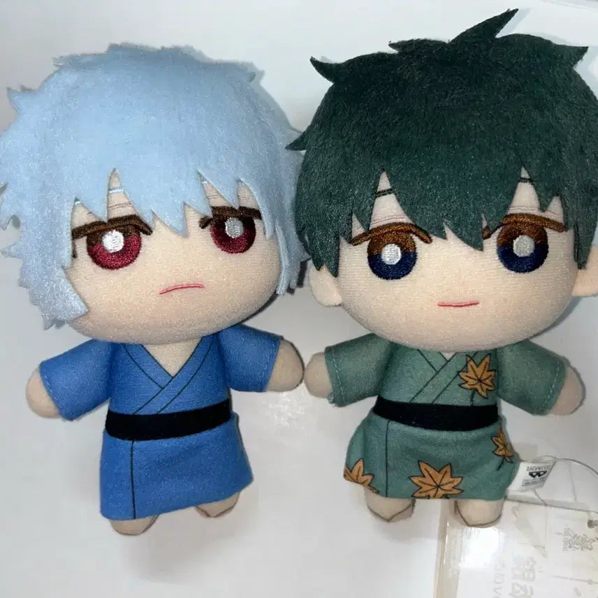 [BUNJANG] Gintama Chibi Nui Gintoki &amp; Hijikata (Childhood) Plush Set / 은혼 치비누이 긴토키 히지카타 유년시절