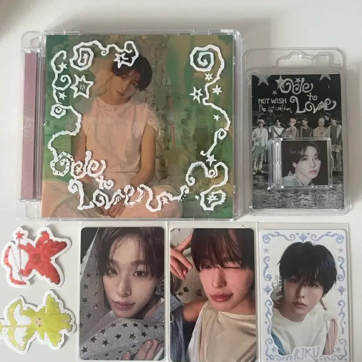 [BUNJANG] NCT WISH RICO Odd to Love Jewel + Smini Unsealed Trading Photocard Bundle Set / 엔시티 위시 오드투러브 리쿠 쥬얼+스미니 개봉 트레카 포카 일괄