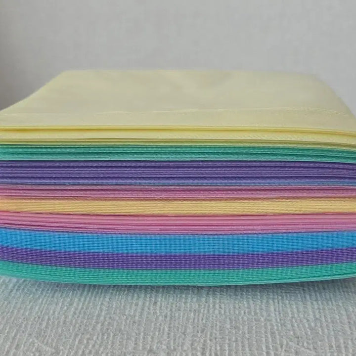 [BUNJANG] Non-woven Fabric CD Case (Approx. 82 Capacity) / 부직포 cd케이스 cd커버 칼라 약82장