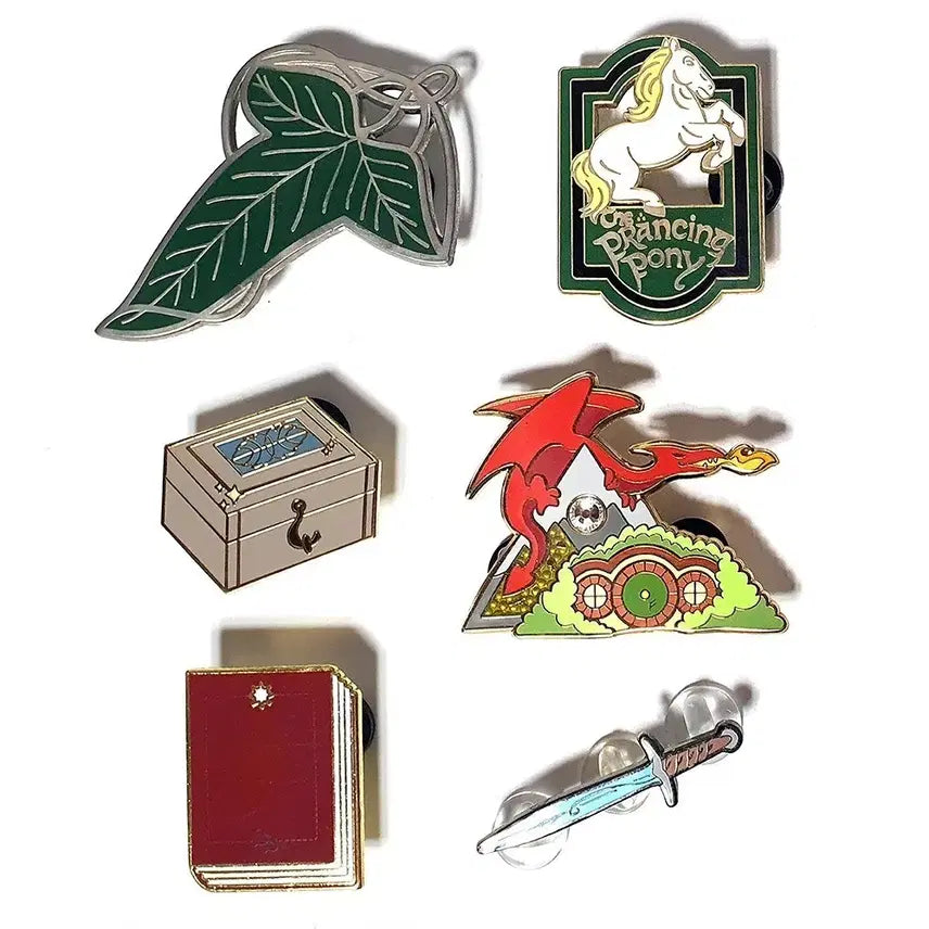[BUNJANG] The Lord of the Rings Hobbit Pin Badge Set / 반지의제왕 호빗 핀뱃지 세트